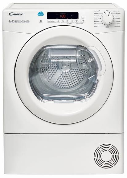 Сушильная машина Candy CS4 H7A1DE-07 кл.энер.:A+ макс.загр.:7кг белый