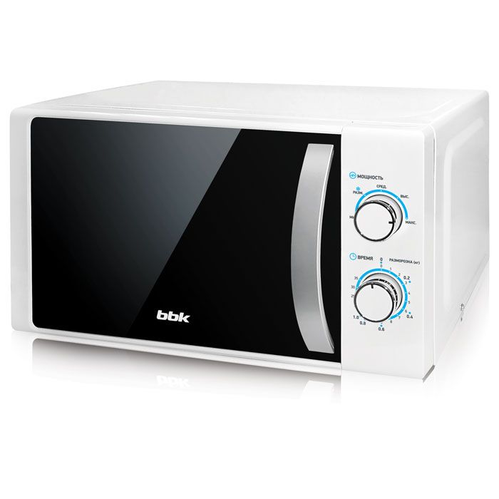 Микроволновая Печь BBK 20MWS-711M/WS C 20л. 700Вт белый/серебристый