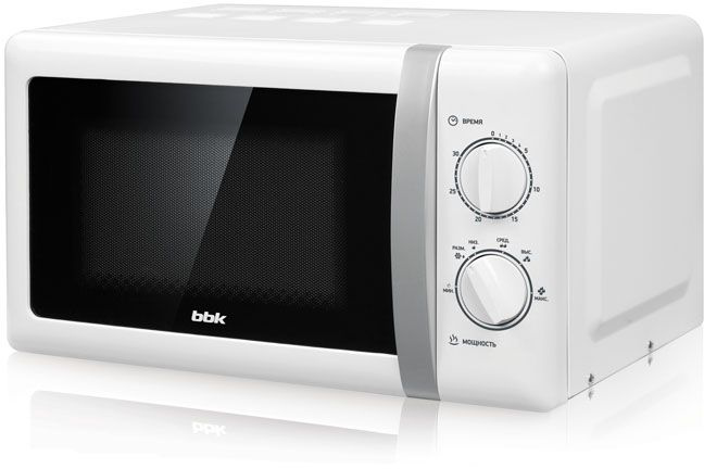 Микроволновая печь BBK 20MWS-804M/WS/RU MG белый/серебристый