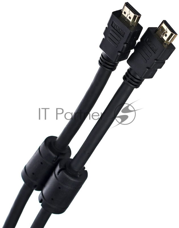 Кабель VCOM VHD6020D-20MB Кабель VCOM HDMI 19M/M ver:1.4+3D, 20m, позолоченные контакты, 2 фильтра VHD6020D-20MB Blister 6937510810475