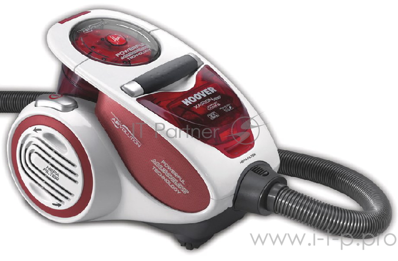 Пылесос Hoover TXP 1510 019 белый/красный