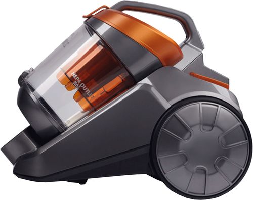 Пылесос Midea VCS43C4 серебристый/оранжевый