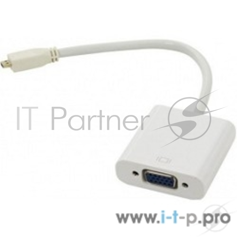 Переходник VCOM CG593 Кабель-переходник Micro HDMI M=VGA F 0.15m
