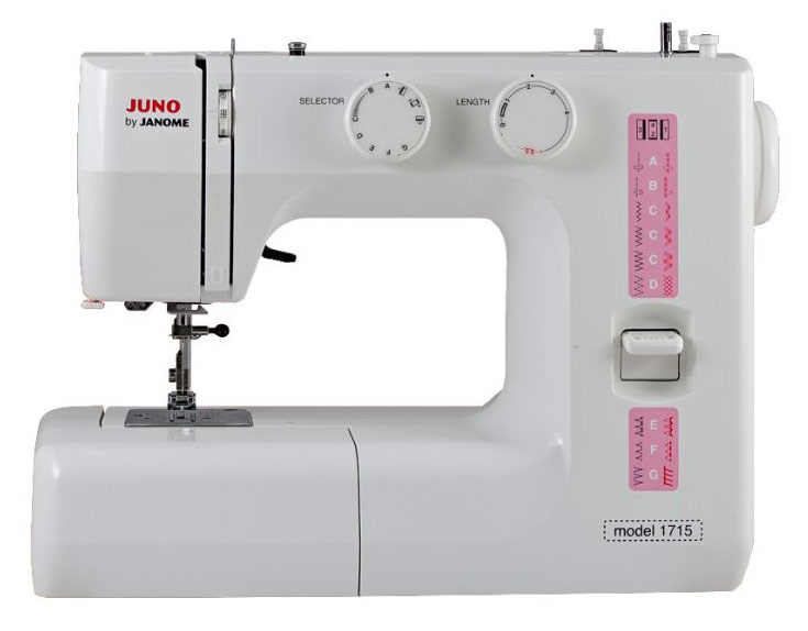 Швейная машина Janome Juno 1715 белый