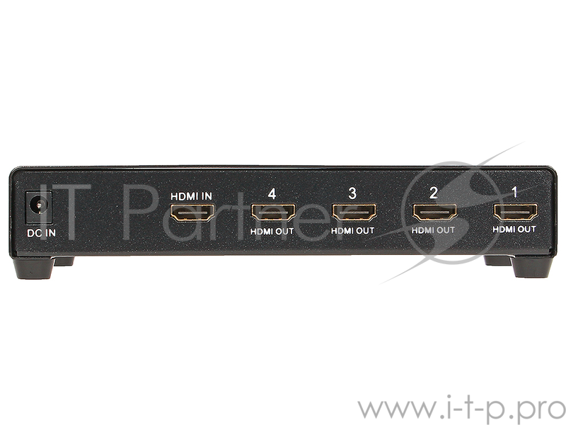 Разветвитель VCOM VDS8044D Разветвитель HDMI Spliitter 1=4 3D Full-HD 1.4v, каскадируемый