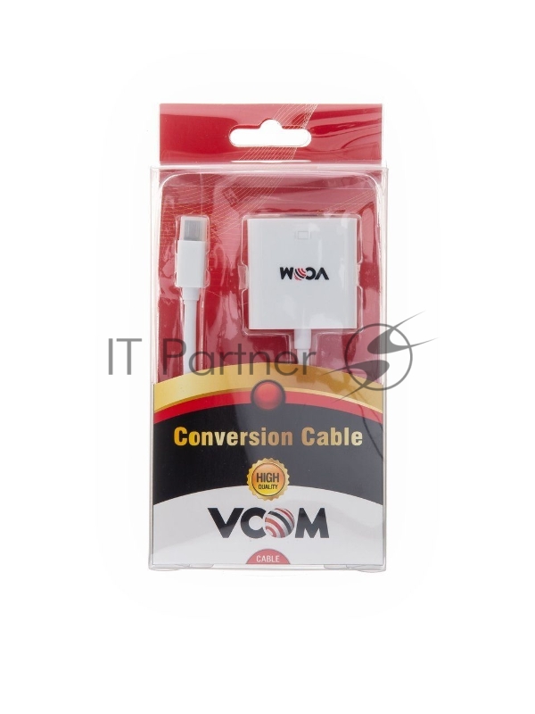 Кабель VCOM VHD6070 Кабель-переходник Mini DisplayPort (M) - VGA (F)