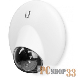 Сетевое оборудование UBIQUITI UVC-G3-DOME Видеокамера 1080p, 30 FPS, EFL 2.8 мм, F/2.0