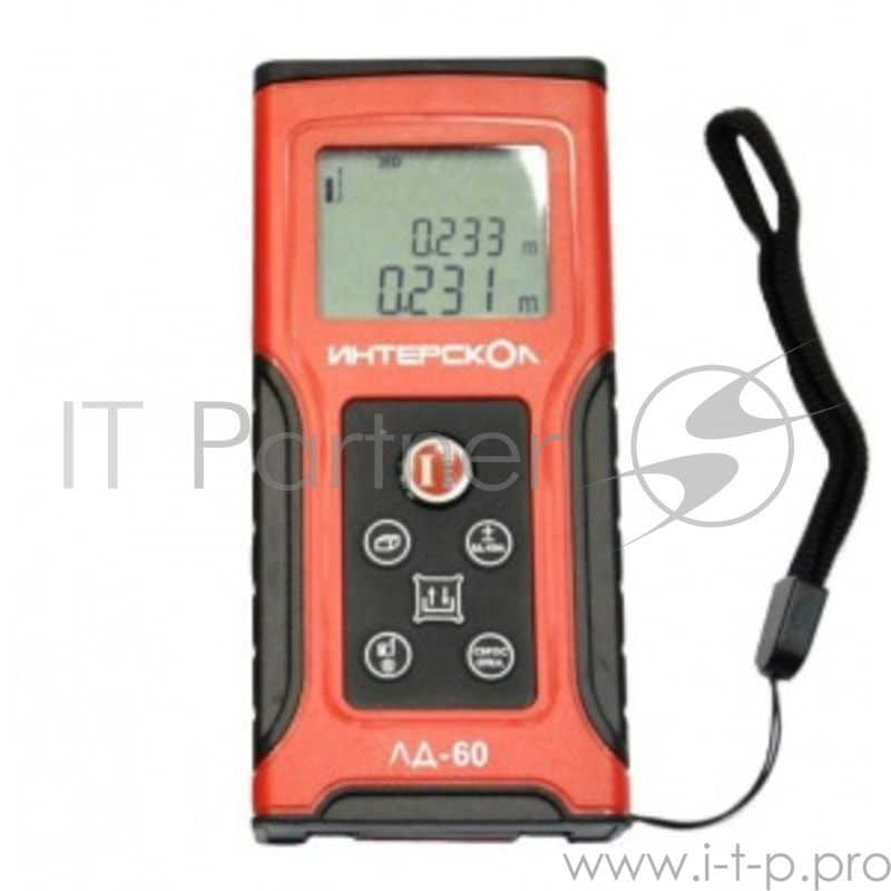 Лазерные дальномеры, уровни, детекторы ИНТЕРСКОЛ ЛД-60 лазерный дальномер 196.1.0.00