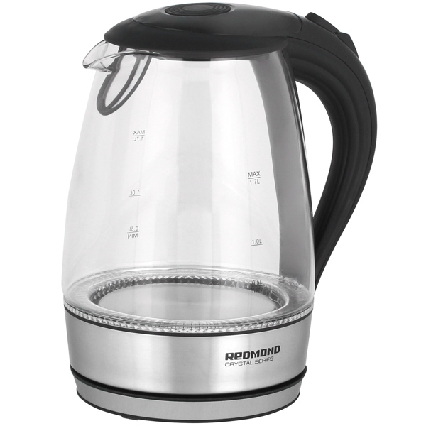 Чайник электрический Redmond RK-G200S черный