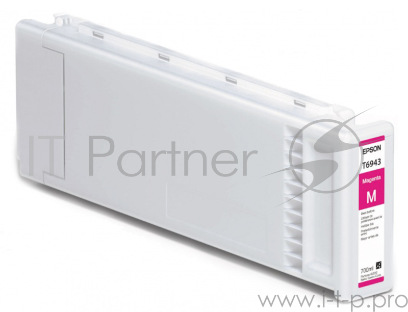 Расходные материалы EPSON C13T694300 EPSON для SC-T3000/T5000/T7000 UltraChrome XD Magenta T694300 (700 мл)