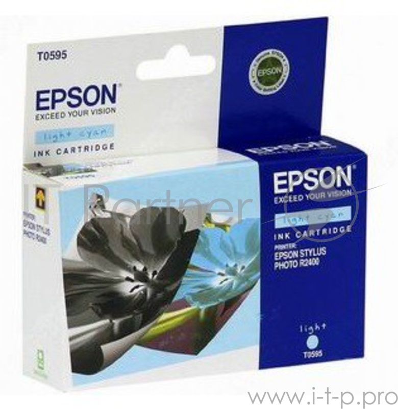 Расходные материалы EPSON C13T05954010 Картридж для R2400 Ink Cartridge Light Cyan (cons ink)