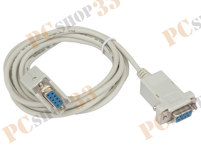 Кабель ноль-модемный 9F (1.8м)