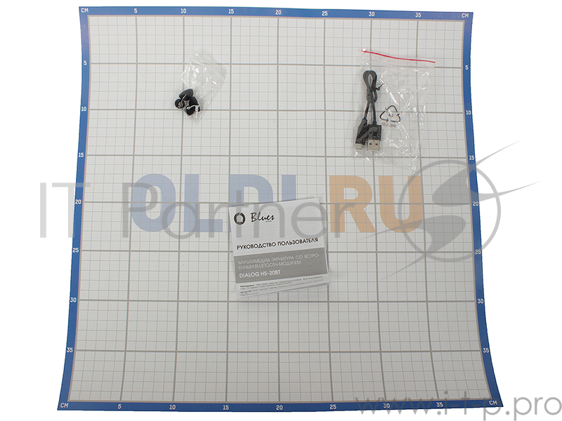 Наушники Dialog BLUES HS-20BT, черная {Гарнитура bluetooth}