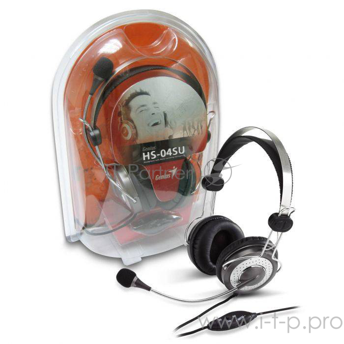 Наушники GENIUS HS-04SU 574458 {Наушники с микрофоном}