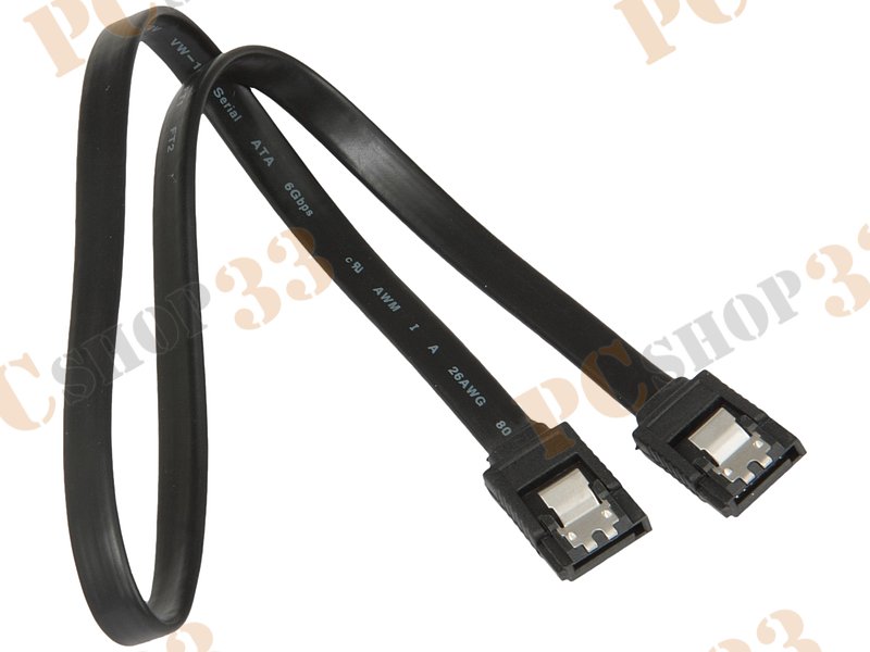 Кабель SATA III, с защелкой (0.45м)