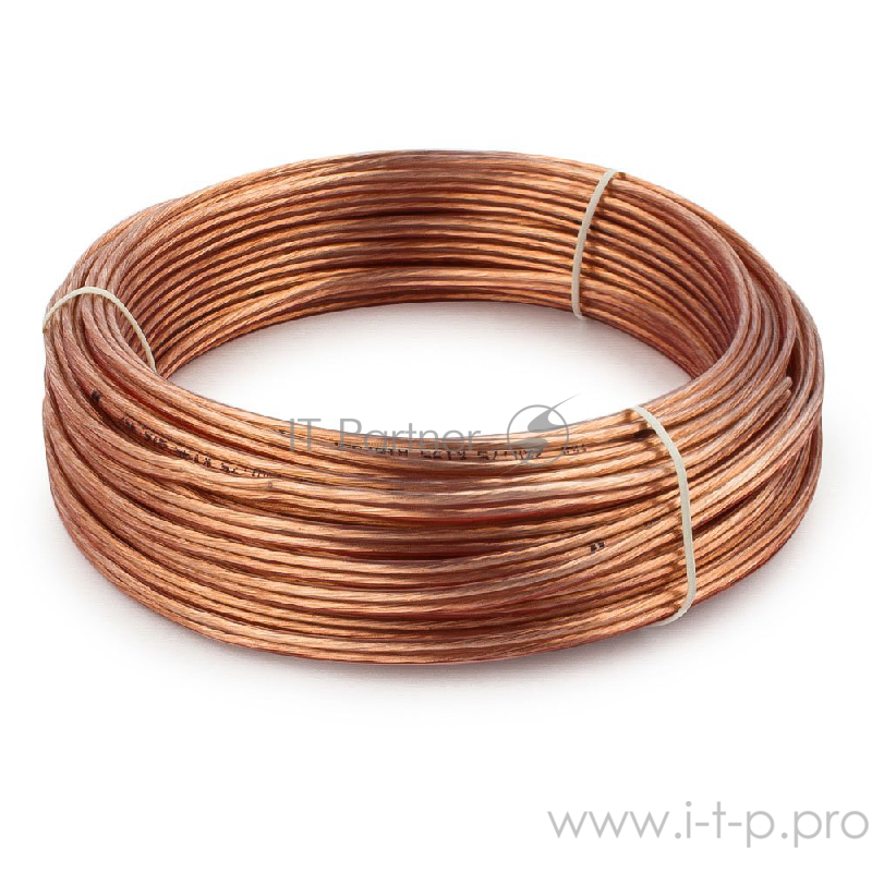 Кабель акустический Cablexpert CC-TC2x0.75-20M, медь, 2x0.75мм (20м)