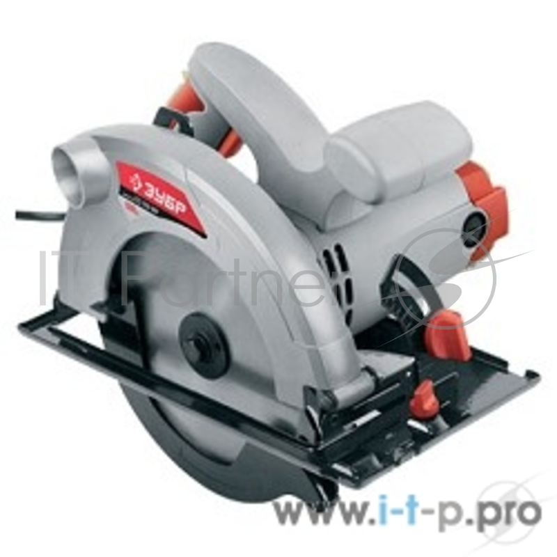 Пила ЗУБР Пила циркулярная ЗПД-1300 { пропил 90°-52мм 45°-32мм, 160 x 20мм, 4500об/мин, 1300Вт }