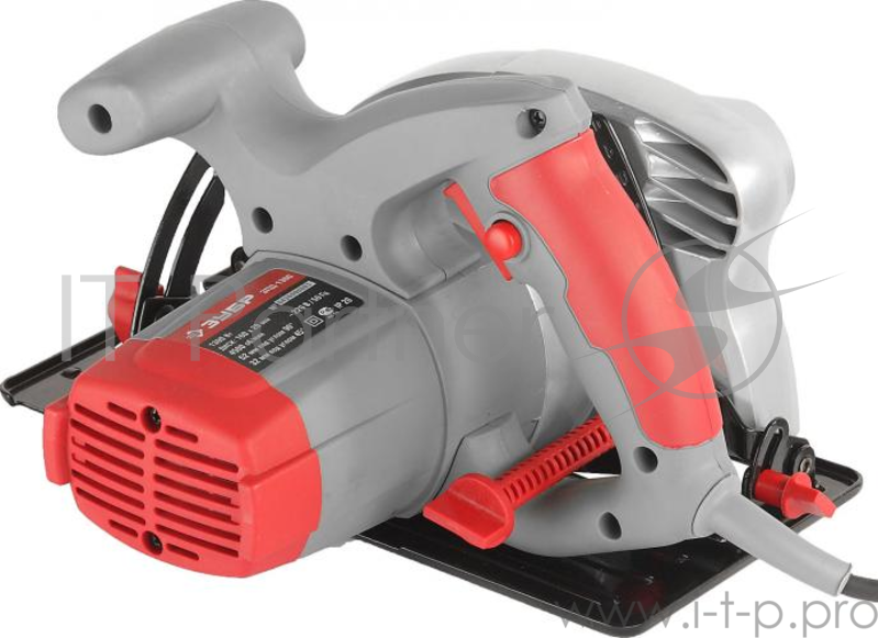 Пила ЗУБР Пила циркулярная ЗПД-1300 { пропил 90°-52мм 45°-32мм, 160 x 20мм, 4500об/мин, 1300Вт }