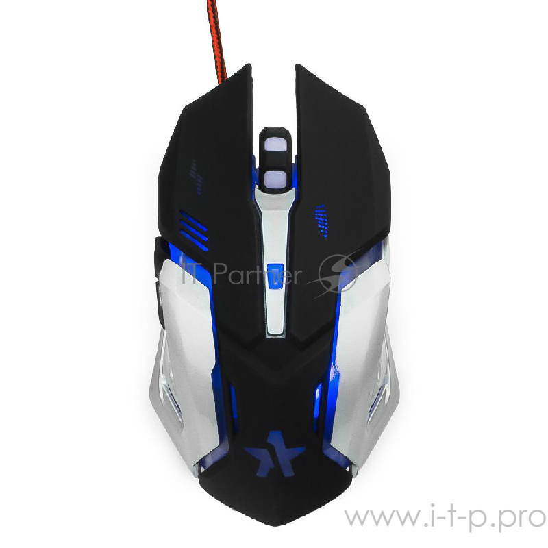 Клавиатуры, мыши Гарнизон Комплект кл-ра+мышь игровой GKS-510G черный/серый, металл, подсветка,код