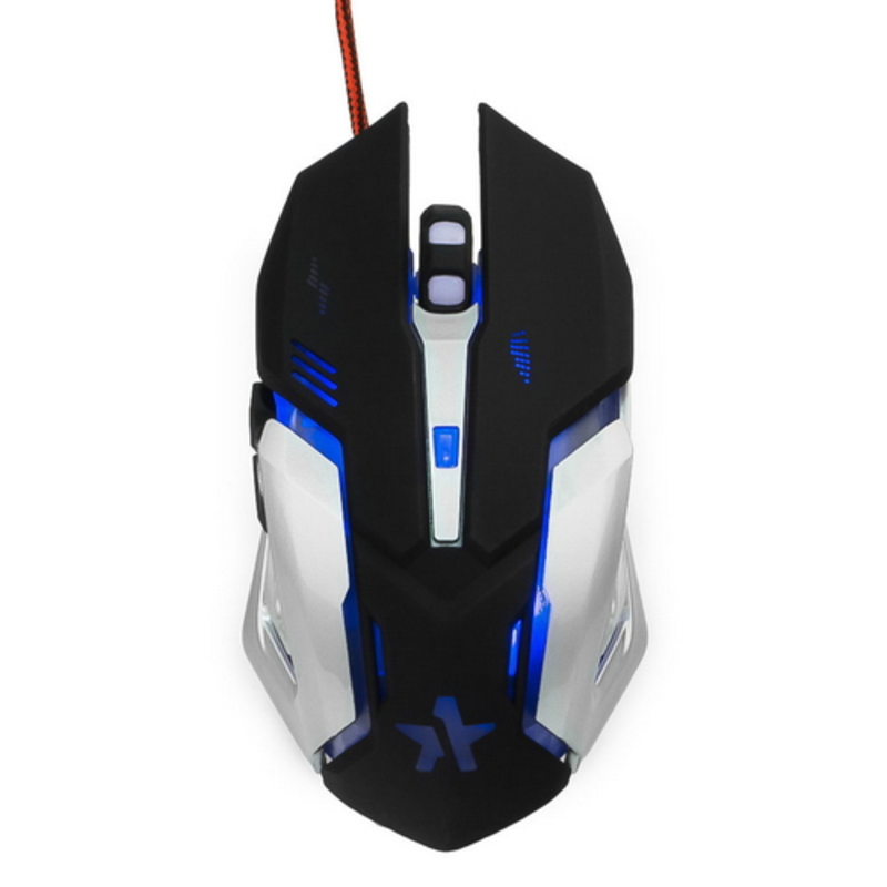 Клавиатуры, мыши Гарнизон Комплект кл-ра+мышь игровой GKS-510G черный/серый, металл, подсветка,код