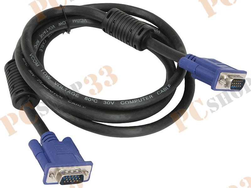 Кабель D-Sub VCOM VVG6448, с ферритовыми кольцами (10м)