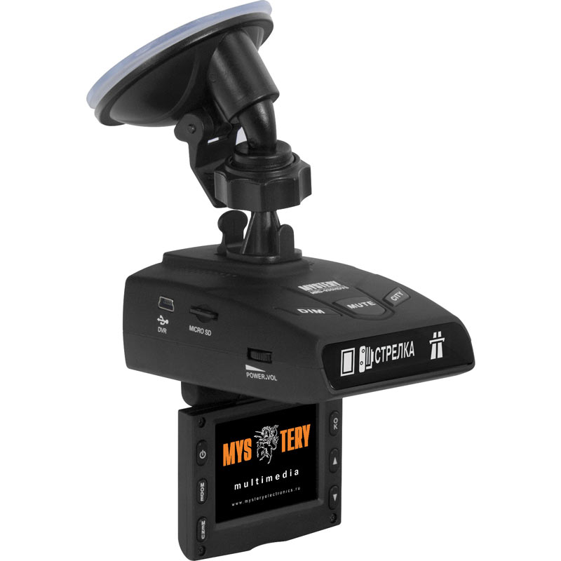 Радар-детектор со встроенным видеорегистратором MYSTERY MRD-930HDVSG