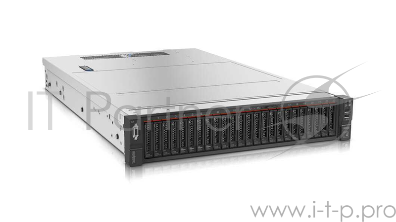 Сервер Lenovo SR650 Xeon Gold 5217 (8C 3.0GHz 11MB Cache/115W) 16GB (1x16GB, 2Rx8 RDIMM), No Backplane, No RAID, 1x1100W, XCC Enterprise, Tooless Rails