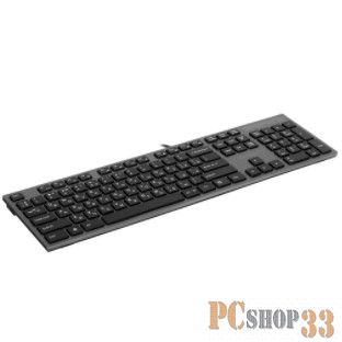 Клавиатура A4 KV-300H серый/черный USB slim
