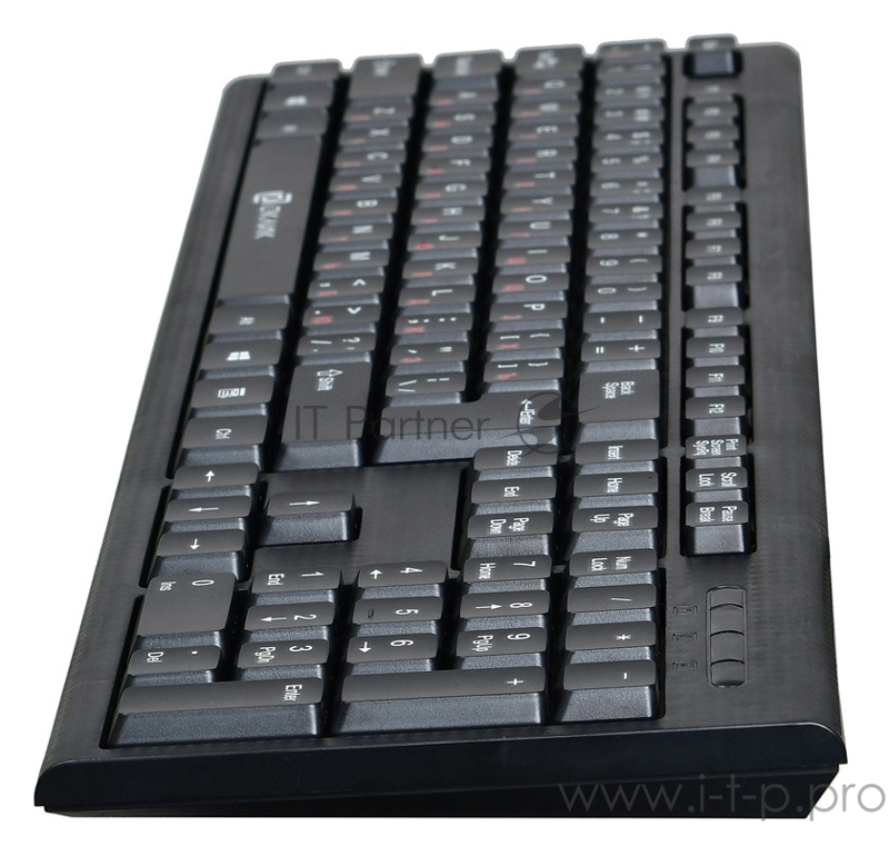 Клавиатура Oklick 120M черный USB