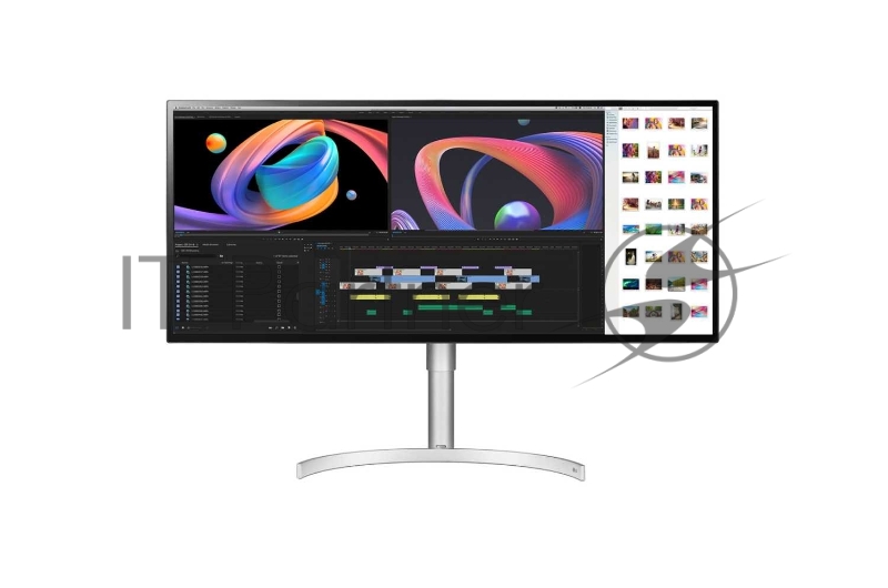 Монитор 34 LG 34WK95U-W WHITE IPS, 5120x2160, 5ms, 450 cd/m2, 1200:1 (Mega DCR), HDMI*2, DP,USB,TBT3, 5Wx2, Headph.Out, HAS, vesa