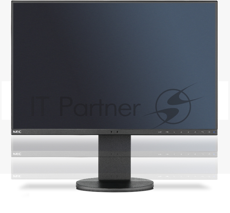 Монитор NEC 24 EA241WU-BK LCD Bk/Bk (IPS 16:10 250cd/m2,1000:1,6ms,1920x1200, DVI-I, VGA, DP HDMI HAS 150mm, Pivot)