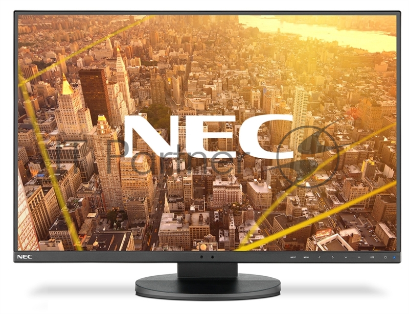 Монитор NEC 24 EA241WU-BK LCD Bk/Bk (IPS 16:10 250cd/m2,1000:1,6ms,1920x1200, DVI-I, VGA, DP HDMI HAS 150mm, Pivot)