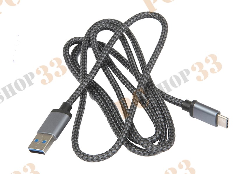 Кабель USB3.0 соединительный USB A-C Ginzzu GC-808B (1.2м)