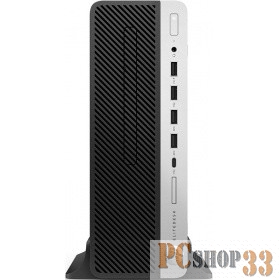 HP EliteDesk 705 G4 SFF AMD Ryzen 7 Pro 2700 (3.2-4.1GHz,8 Cores),8Gb DDR4-2666(1),1Tb 7200,DVDRW,USB Slim Kbd+USB Mouse,VGA,3y,Win10Pro