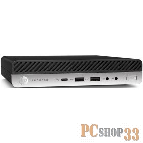 HP ProDesk 600 G4 Mini Core i3-8100T 3.1GHz,8Gb DDR4-2666(1),1Tb 7200,WiFi+BT,USB kbd+mouse,Stand,VG