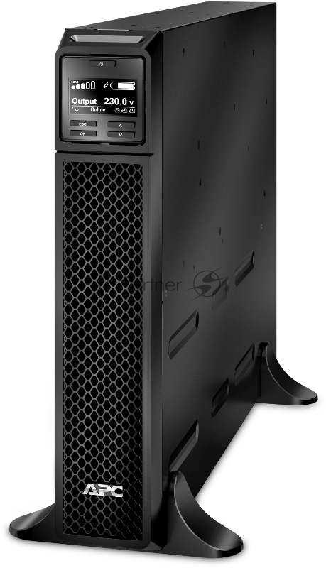 ИБП APC Smart-UPS SRT SRT2200XLI Black {On-Line, 2200VA / 1980W, Tower, IEC, LCD, Serial+USB}
