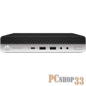 HP ProDesk 600 G4 Mini Core i7-8700T 2.4GHz,8Gb DDR4-2666(1),1Tb 7200,WiFi+BT,USB kbd+mouse,Stand,Di