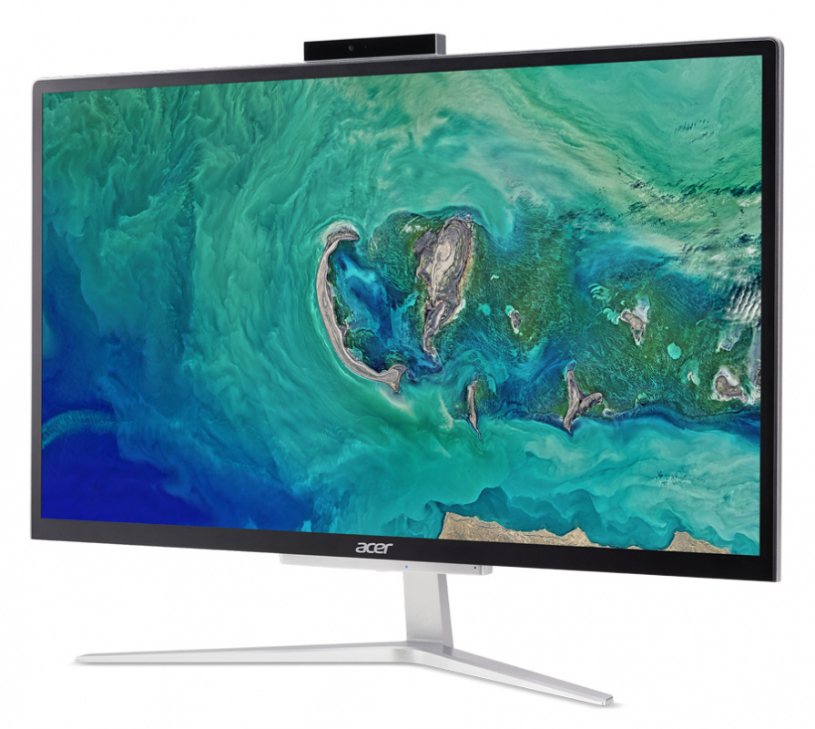 Моноблок Acer Aspire C22-820 (DQ.BCKER.001) 21.5 Full HD Cel J4005/4Gb/1Tb/UHDG 600/CR/Endless/kb/m