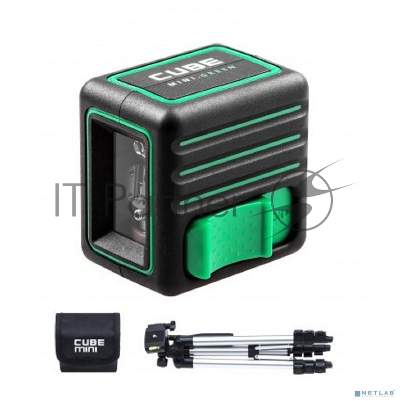 Построитель лазерных плоскостей ADA Cube Mini Green Professional дальность до 70м, мм/м ±2/10