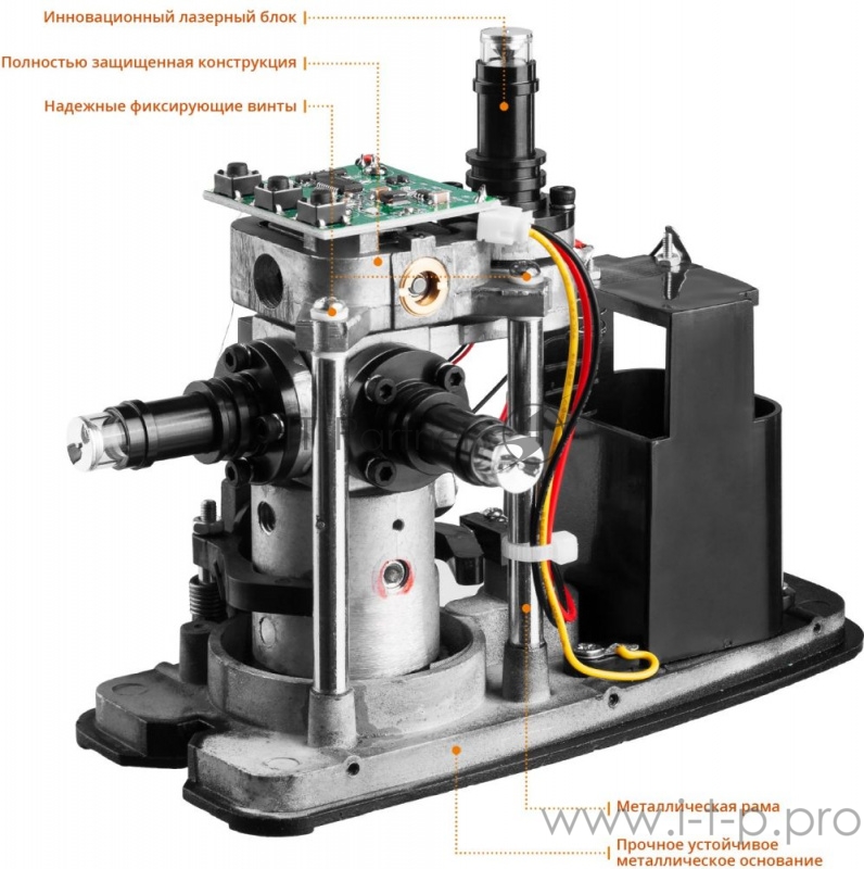 Уровни лазерные KRAFTOOL 34640-2 ''ll-3d-2'' 360 градусов 20м / 70м детектор