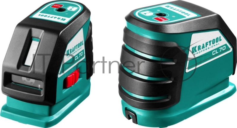 Уровни лазерные KRAFTOOL 34660 линейный ''cl-70'' 20м / 70м детектор