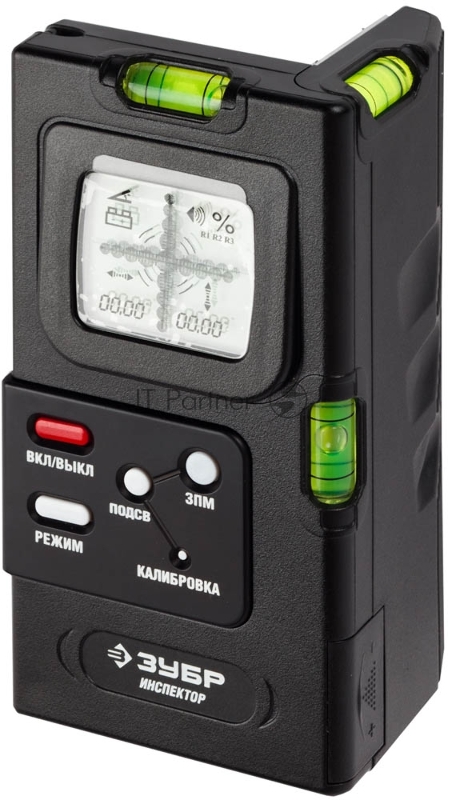 Уровень-угломер ЗУБР 34747 ''эксперт''электрон.2 плоскости определ. абсолют. нуля точн. 0.05 град.