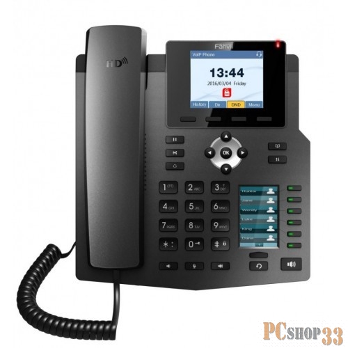 VoIP-телефон Fanvil X4G SIP телефон, с б/п