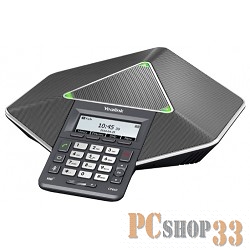 VoIP-телефон YEALINK CP860 IP конференц-телефон, громкая связь (Hands Free), подключение гарнитуры, встроенный черно-белый LCD-дисплей, порты: USB, LAN
