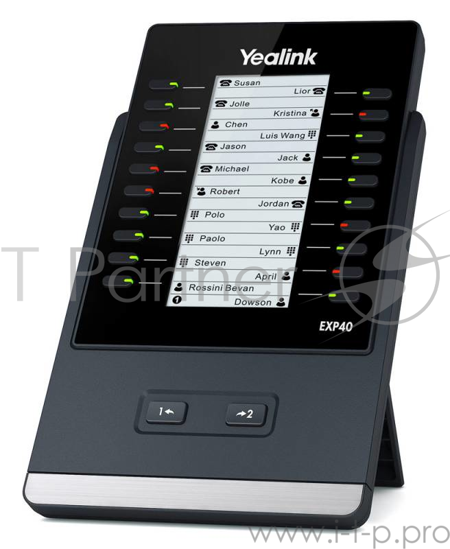VoIP-телефон YEALINK EXP40 Модуль расширения для телефонов SIP-T46G, SIP-T48G