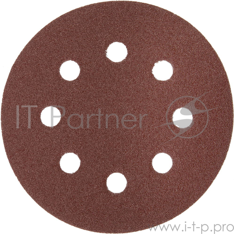 Круг шлифовальный ЗУБР 35562-125-120 125мм P120 8отв. набор 5 шт цена за комплект