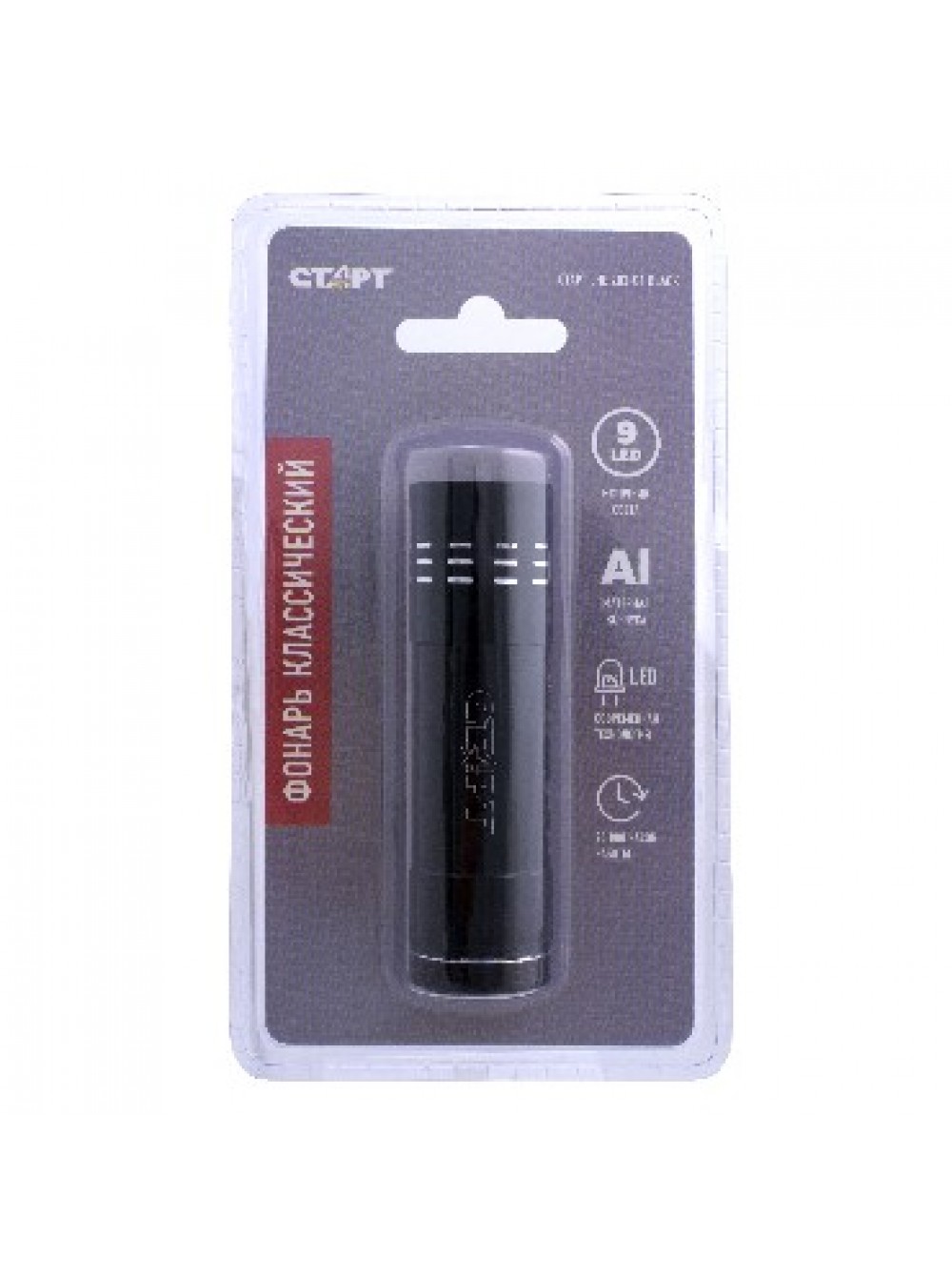 Фонари СТАРТ LHE 203-C1 Black