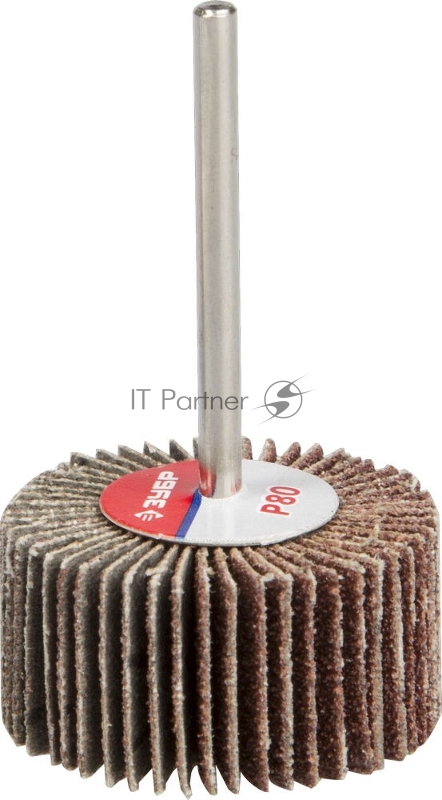 Шарошка ЗУБР 36600-080 МАСТЕР зерно-электрокорунд нормальный P80 15х30мм