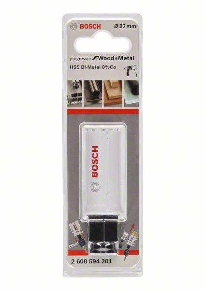 Коронка BOSCH 2608594201 диаметр: 22 мм, длина: 44 мм, Bi-metal, power change