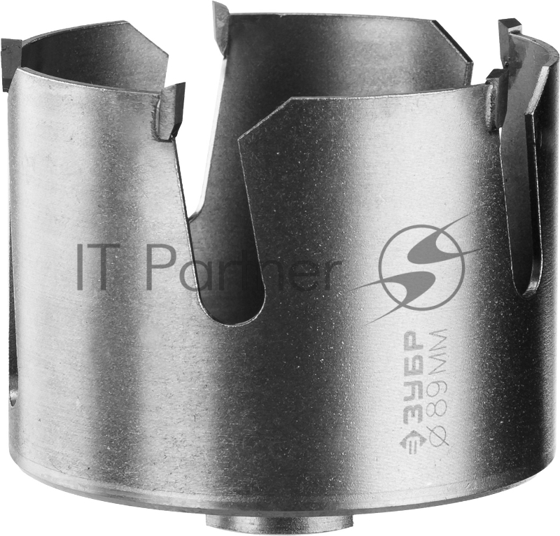 Коронка твердосплавная ЗУБР 29514-89 ПРОФИ ПРОУНИВЕРСАЛ бетон кирпич керам d89мм